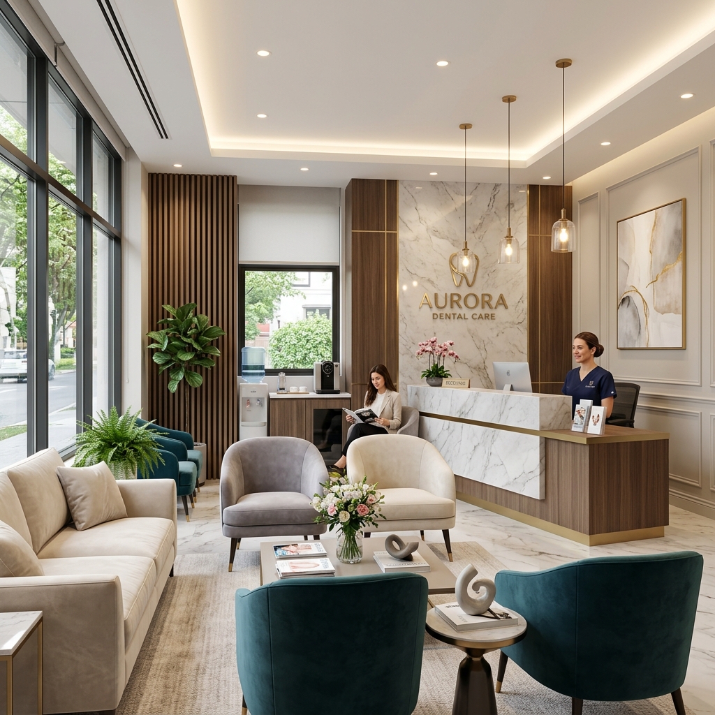 A Plus Clinic Reception Lounge