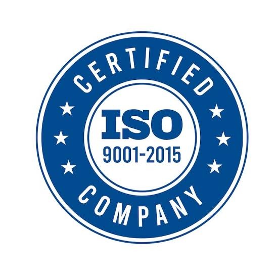 ISO 9001:2015 Certified Company